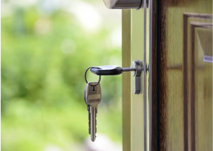 Keys in Door